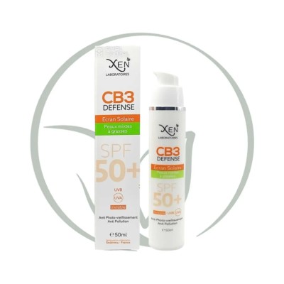 XEN CB3 DEFENCE ECRAN SOLAIRE PEAU GRASSE 50ML