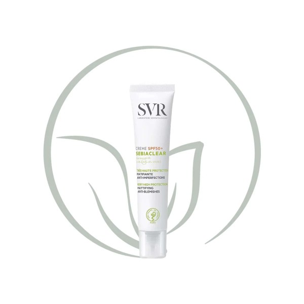 SVR SEBIACLEAR CREME SOLAIRE MATIFIANTE SPF50 40ML