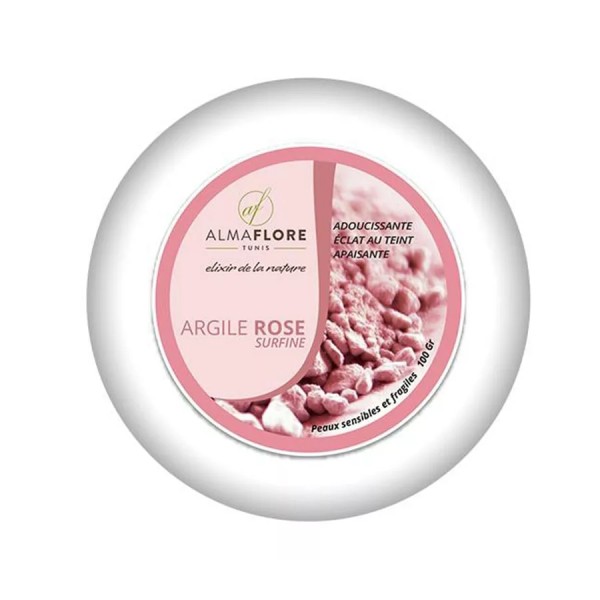 ALMAFLORE ARGILE ROSE 100GR