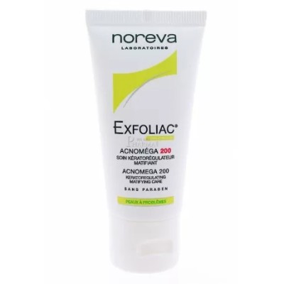 NOREVA EXFOLIAC ACNOMÉGA 200 SOIN KÉRATO-RÉGULATEUR MATIFIANT 30ML