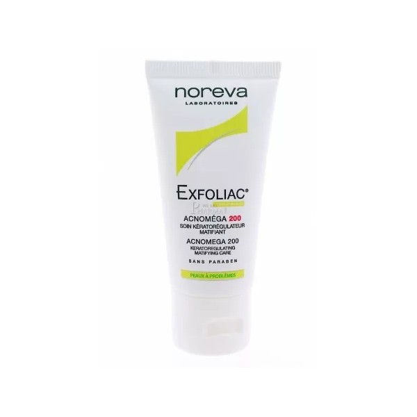 NOREVA EXFOLIAC ACNOMÉGA 200 SOIN KÉRATO-RÉGULATEUR MATIFIANT 30ML