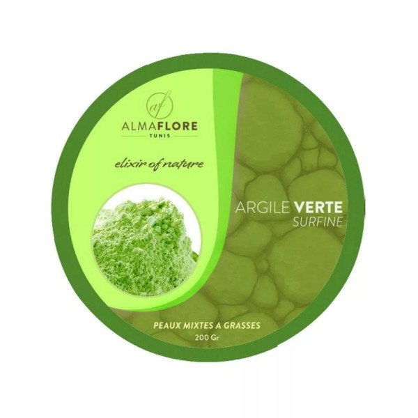 ALMAFLORE ARGILE VERTE SURFINE 100GR