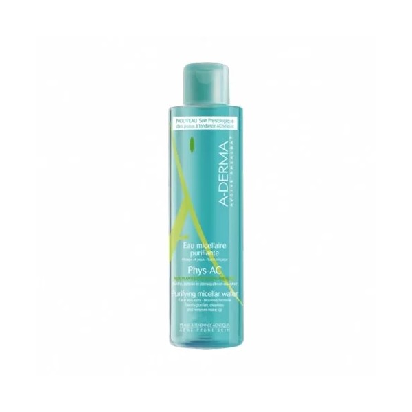 A-DERMA PHYS-AC EAU MICELLAIRE PURIFIANTE 200ML