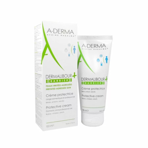 A-DERMA CRÈME PROTECTRICE BARRIERE DERMALIBOUR + 100ML