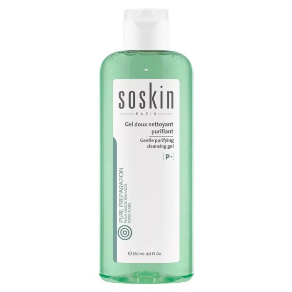 SOSKIN GEL DOUX NETTOYANT PURIFIANT 250ML