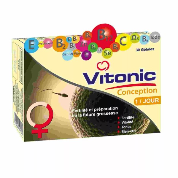 VITONIC CONCEPTION HOMME 30 GÉLULES
