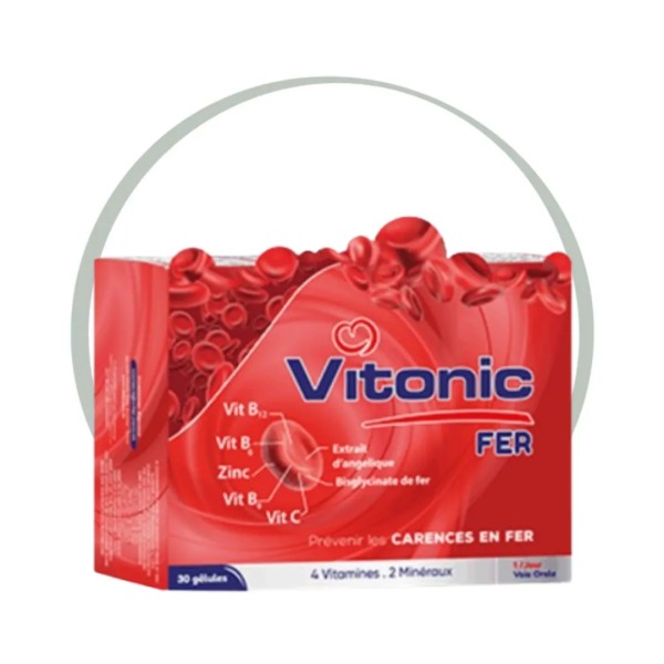 VITAL VITONIC FER 30 GELULES