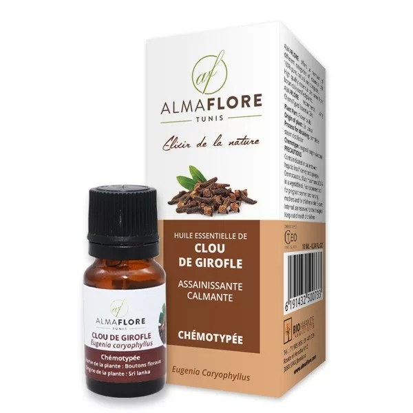 ALMAFLORE HUILE DE CLOU DE GIROFLE 10ML