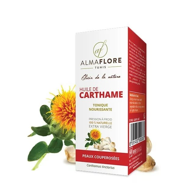 ALMAFLORE HUILE DE CARTHAME 10ML