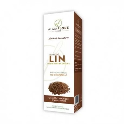 ALMAFLORE HUILE DE LIN 50ML