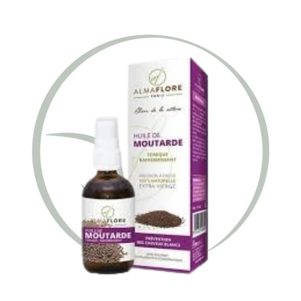 ALMAFLORE HUILE DE MOUTARDE 50ML