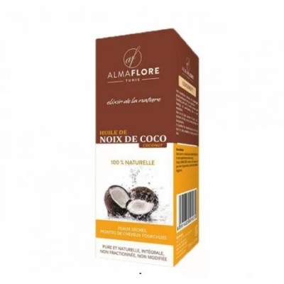 ALMAFLORE HUILE DE NOIX DE COCO 100ML
