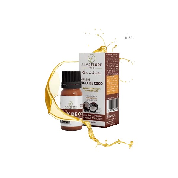 ALMAFLORE HUILE DE NOIX DE COCO 10ML