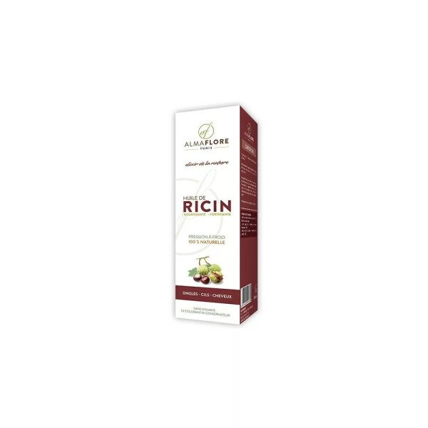 ALMAFLORE HUILE DE RICIN 50ML