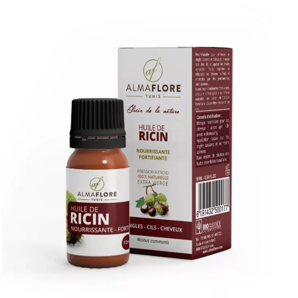 ALMAFLORE HUILE DE RICIN 10ML