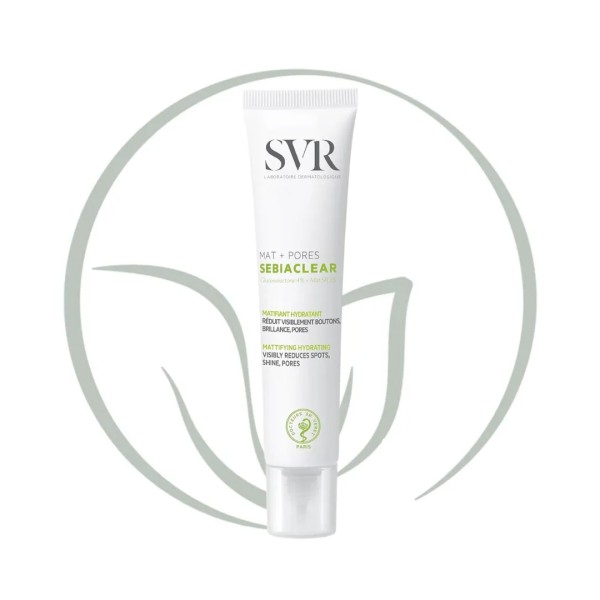 SVR SEBIACLEAR MAT+PORES SOIN MATIFIANT 40ML