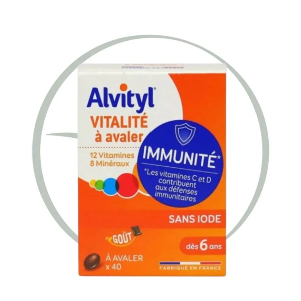 ALVITYL VITALITE 40 COMPRIMES
