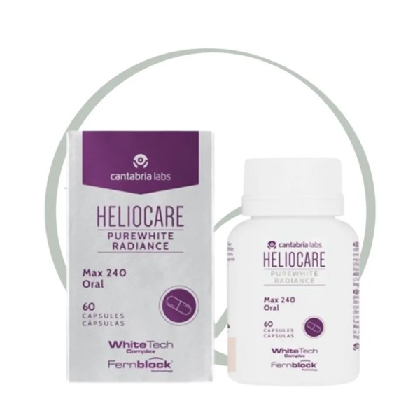 HELIOCARE PURE WHITE RADIANCE 240MG FERNBLOCK 60 CAPSULES