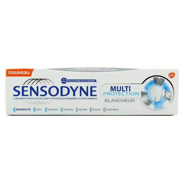 SENSODYNE DENTIFRICE MULTI PROTECTION+ MENTHE 75ML