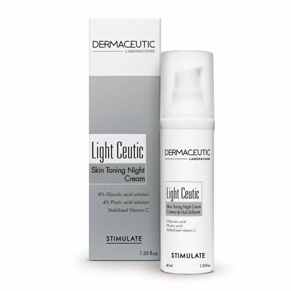 DERMACEUTIC LIGHT CEUTIC CREME DE NUIT UNIFIANTE 40ML