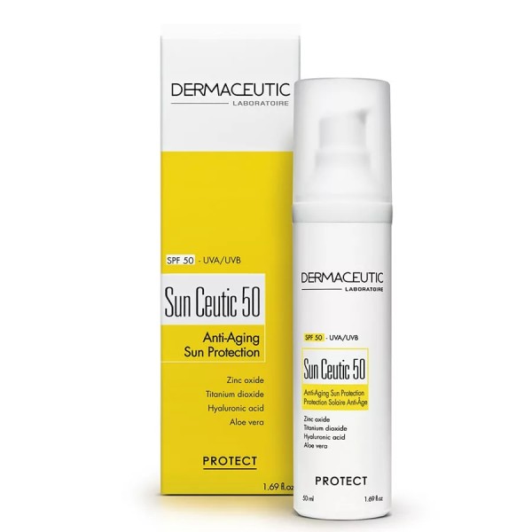 DERMACEUTIC SUN CEUTIC SPF50+ PROTECTION SOLAIRE ANTI AGE 50ML