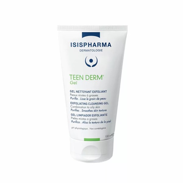 ISISPHARMA TEEN DERM GEL NETTOYANT EXFOLIANT 150ML