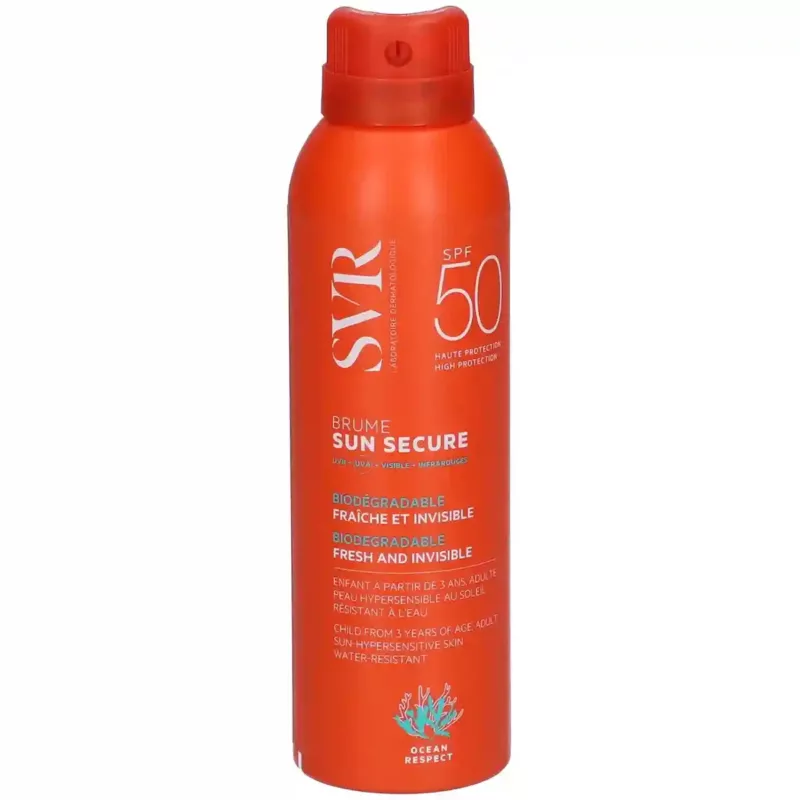 svr sun secure brume spf50+ 200ml