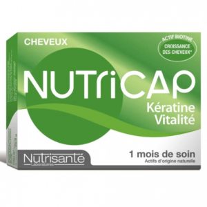 NUTRICAP CHEVEUX ET ONGLES KERATINE VITALITE 30 CAPSULES