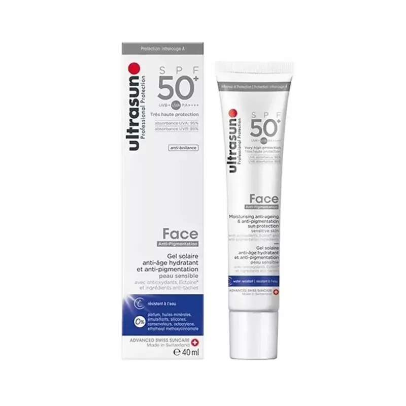 ultrasun ecran solaire anti pigmentation spf50+ 40ml ecran solaire anti tache