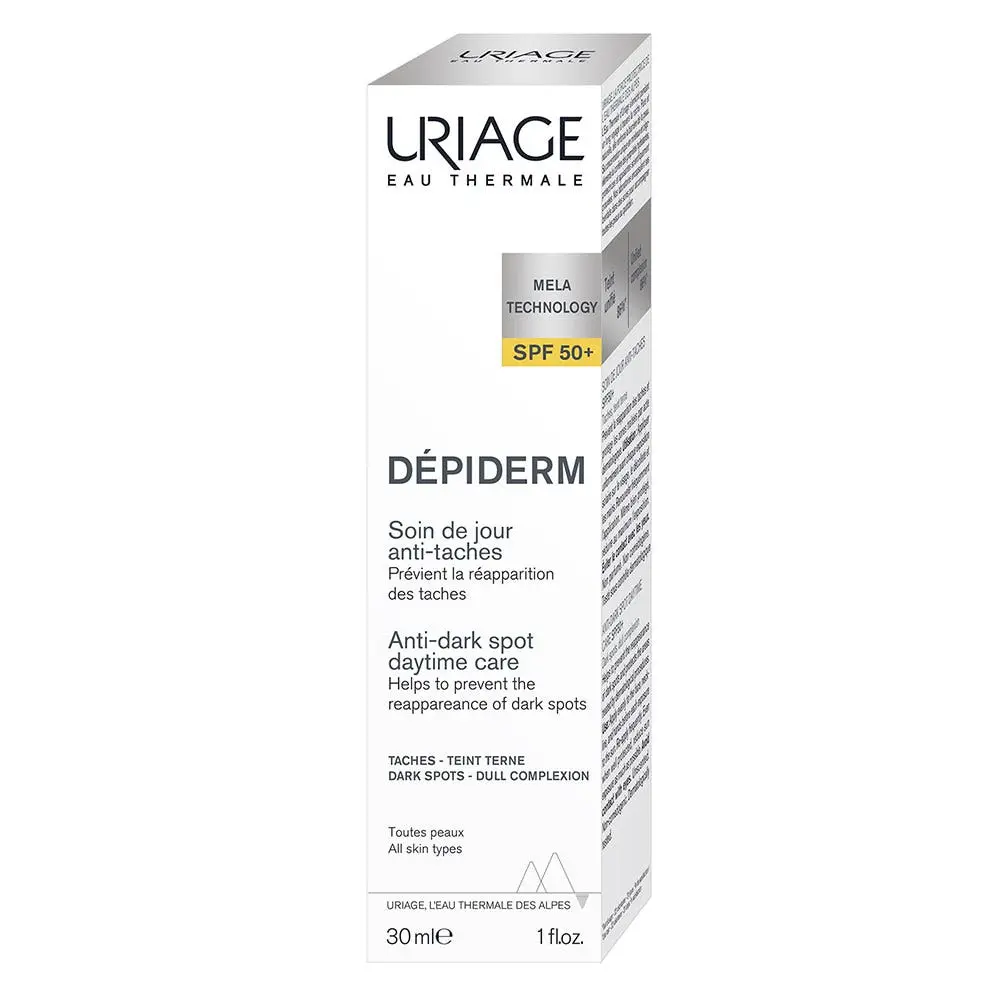 URIAGE DEPIDERM SOIN DE JOUR ANTI-TACHES SPF50+ 30ML