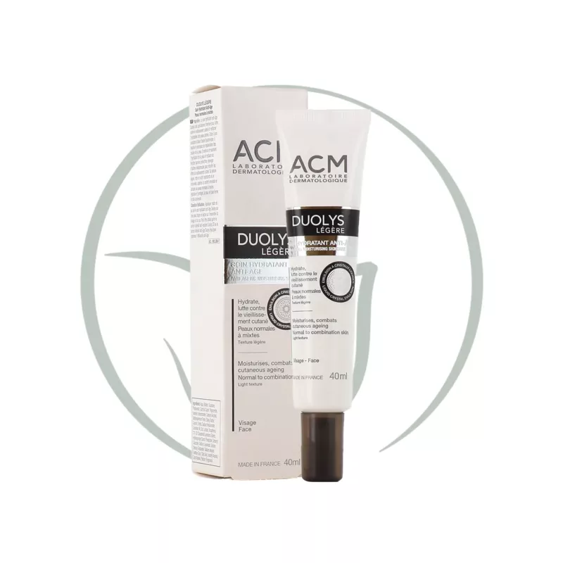 acm duolys crÈme lÉgÈre soin hydratant anti Âge 40ml