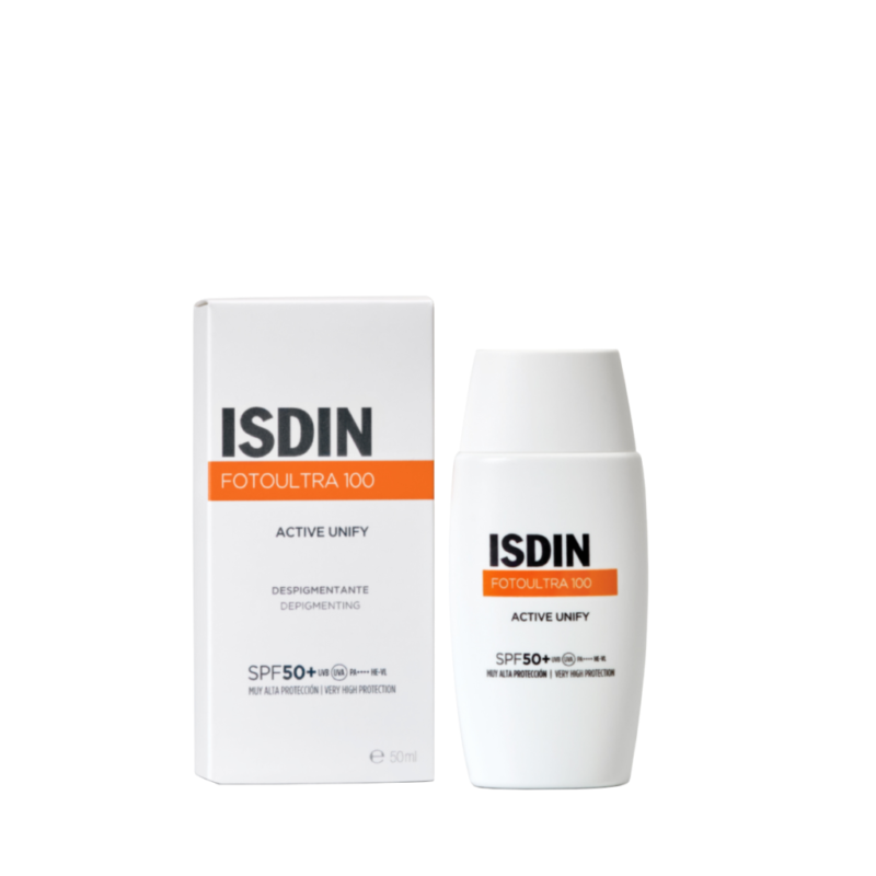isdin active unify fusion fluid invisible spf 50+ 50ml