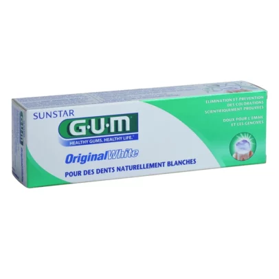 gum dentifrice duo original white