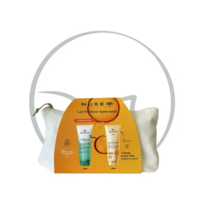 nuxe sun trousse lait fraicheur apres soleil+neroli gelee de douche