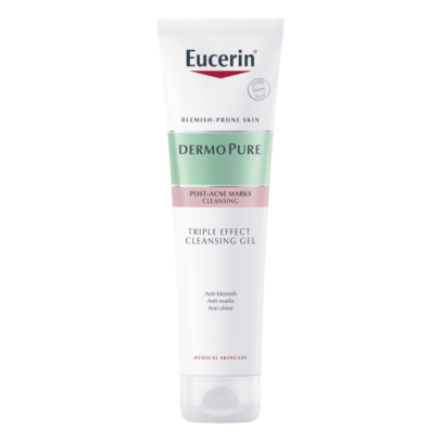 eucerin dermopure gel nettoyant triple action 150ml