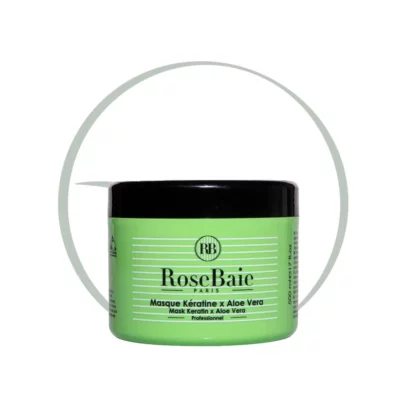 rosebaie masque aloe vera x kératine 500ml