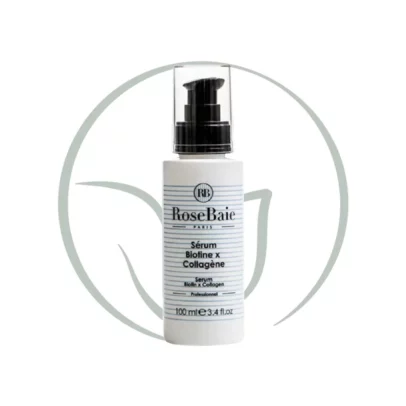 rosebaie serum biotine x collagène 100ml soin collagène cheveux