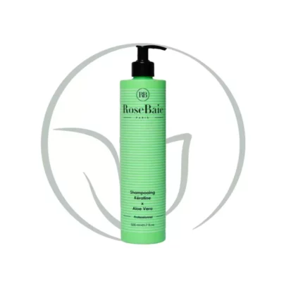 rosebaie shampooing aloe vera x keratine 500ml