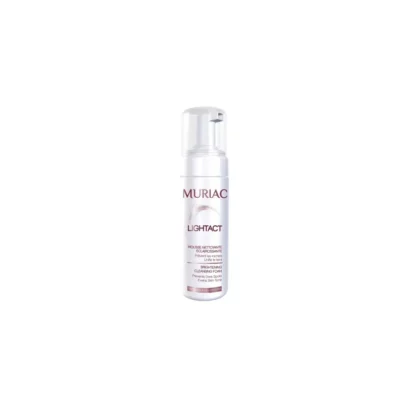 muriac lightact mousse nettoyante eclaircissante 150ml