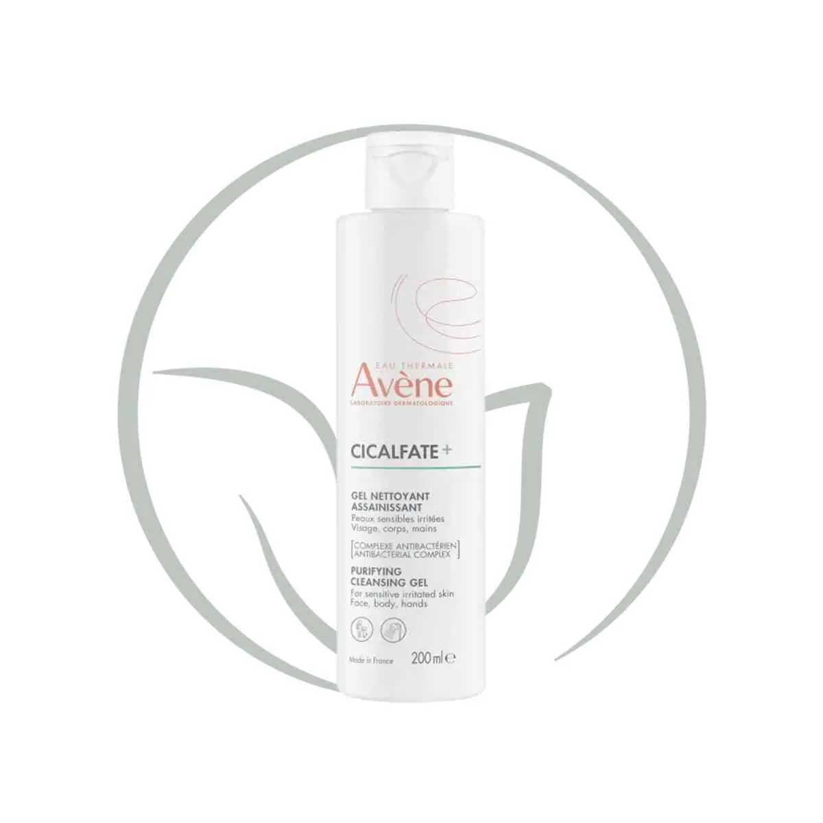 AVENE CICALFATE+ GEL NETTOYANT ASSAINISSANT 200ML