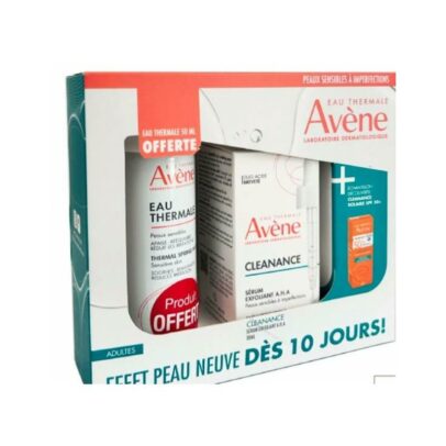 avene coffret cleanance serum +eau thermale 50ml+ech 5ml