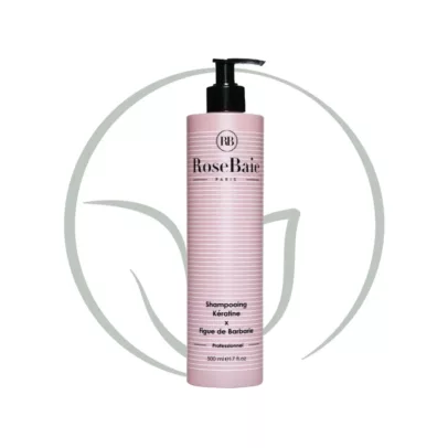 rosebaie shampooing keratine x huile de figue de barbarie 500ml