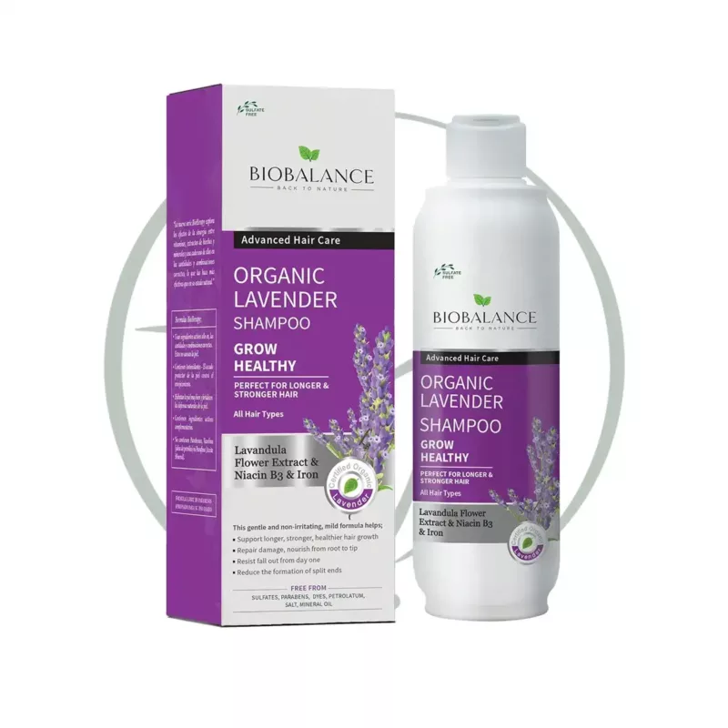 biobalance organic shampooing lavandre 330ml