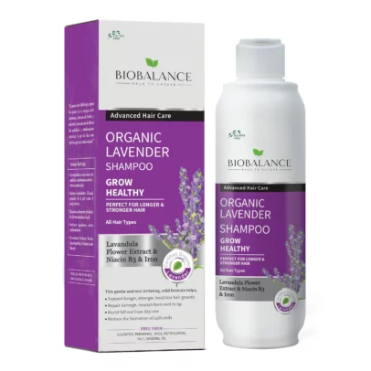 biobalance organic shampooing lavandre 330ml