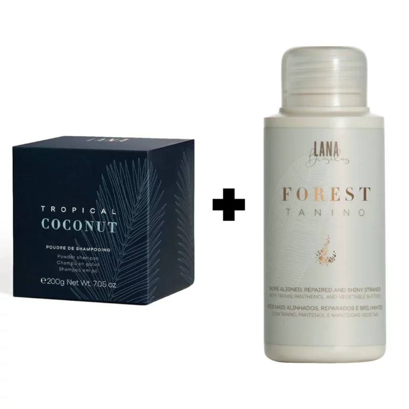 lana brasiles kit soin lissant forest tanino 100ml