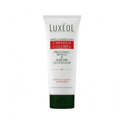 luxeol apres shampooing cheveux colores 200ml