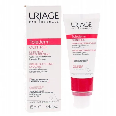 uriage tolederm control soin yeux frais apaisant 15ml