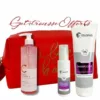 alania trousse vanity shampooing 250ml + creme sans rinçage + gel nettoyant 150ml offert