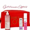 ALANIA TROUSSE VANITY Creme Hydratante + Serum Capillaire + gel Nettoyant 150ML OFFERT