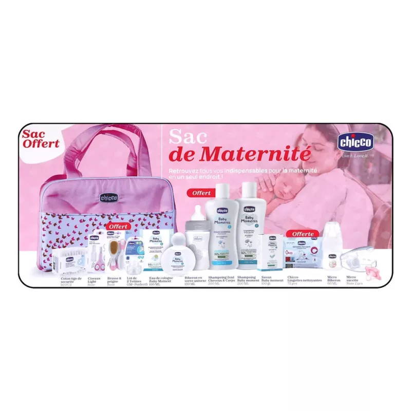 chicco sac maternite 13 articles